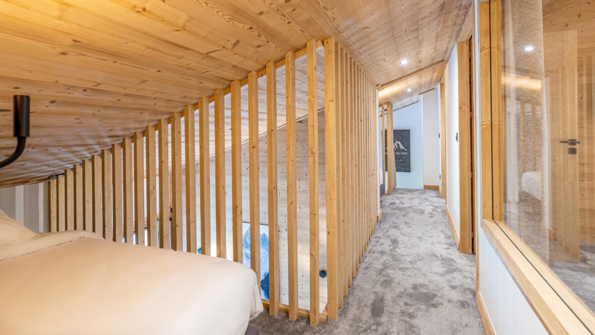 Chambre en mezzanine